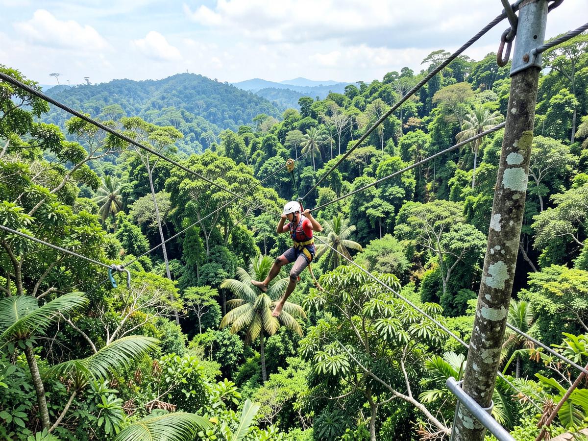 12-Cable Zip Line Adventure